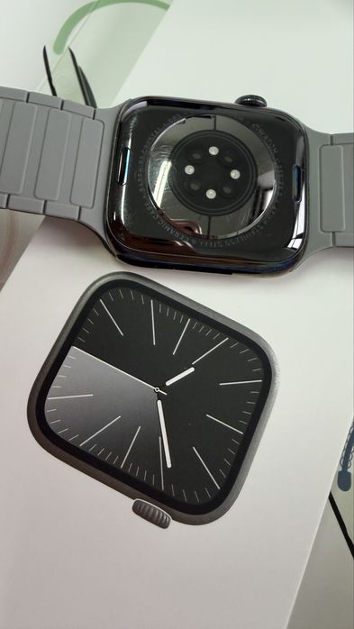 Apple Watch 9 GPS + Cellular 45mm Carcasa Otel Inoxidabil Graphite