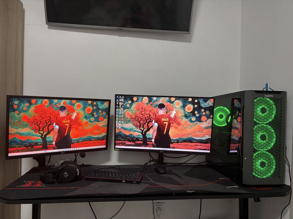 PC Gaming + 2 monitoare