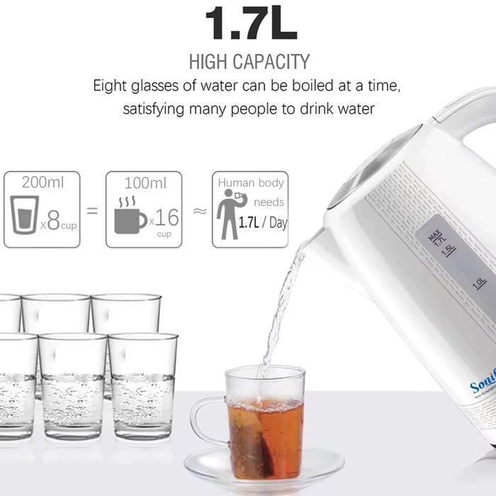 Доставка! Электрический чайник Sonifer SF-2035