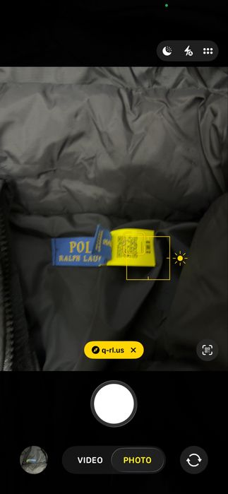 Geaca Puffer Ralph Lauren neagra