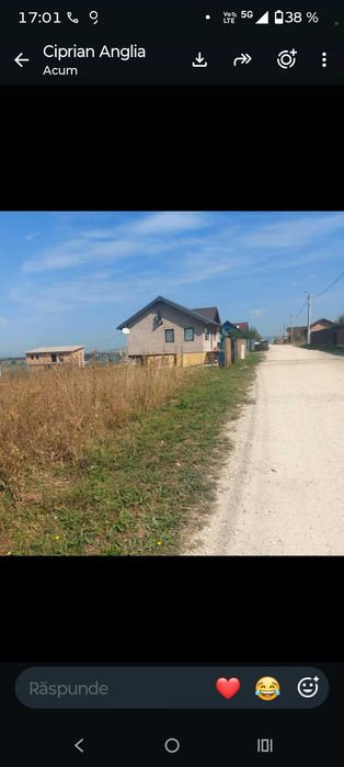 Proprietar, vand teren intravilan 378mp intre Simpetru si Bod, str. Ieremia Movila