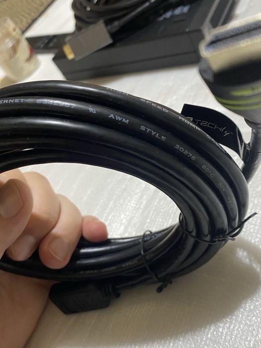 Cablu Prelungitor HDMI Techly – High Speed cu Ethernet – 5m