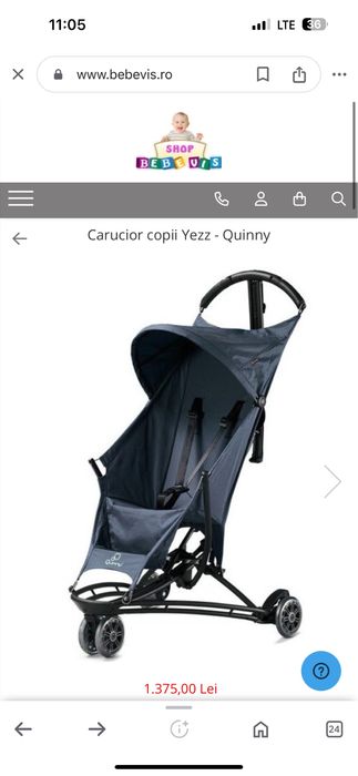 Carucior copii Yezz - Quinny