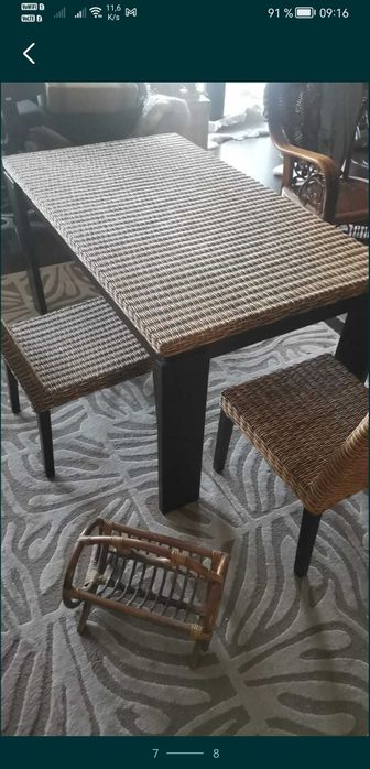 Set mobila bambus Mobexpert jimbaran