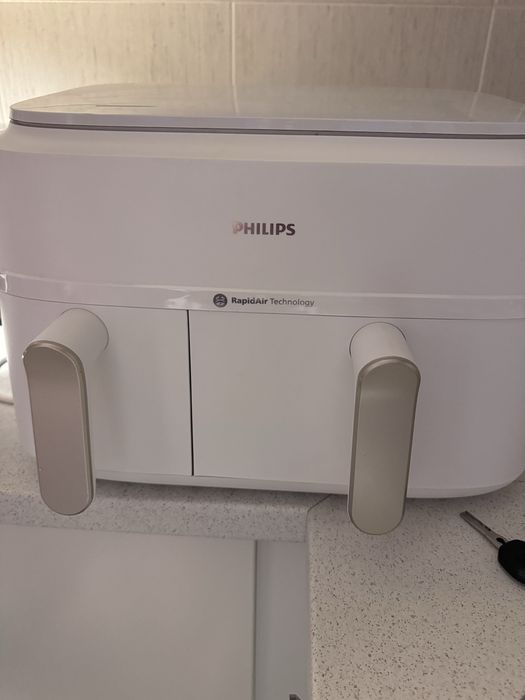 Friteuza dubla cu aer cald Philips Airfryer Seria 3000