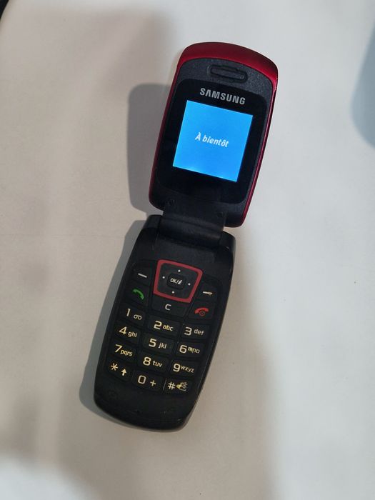Telefon Samsung cu clapeta cu încărcător original