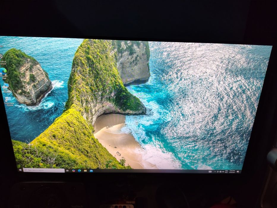 Calculator gamming plus monitor