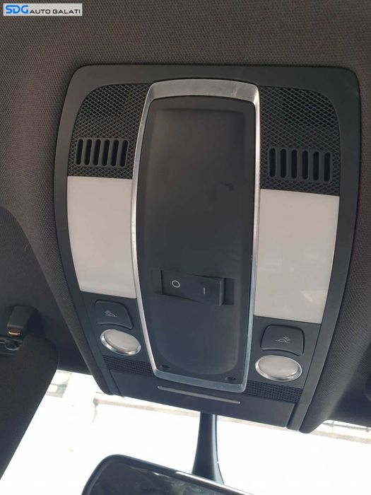 Plafoniera Lumini Lampa Iluminare Habitaclu Neagra Audi Q7 S-Line Sline 2007 - 2015 [C6358]