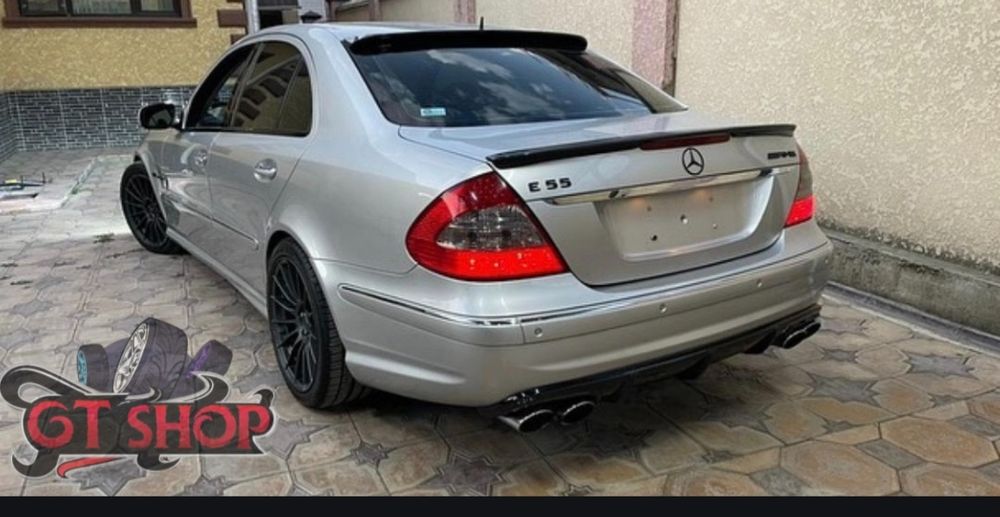 Бампер на мерседес w211 E63 AMG