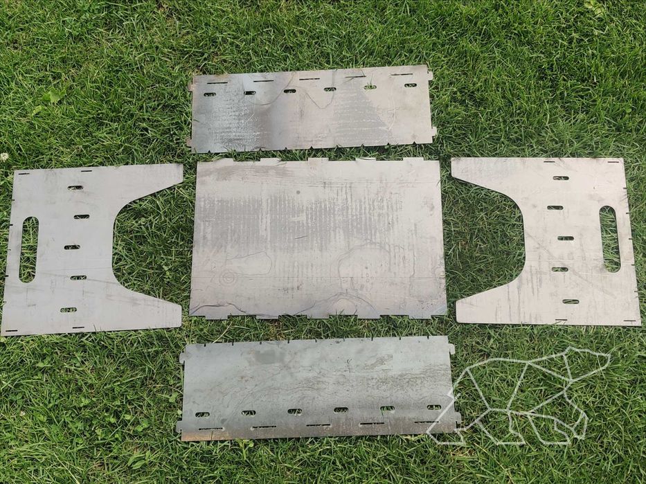 Мангал разборный Лучший 2 мм