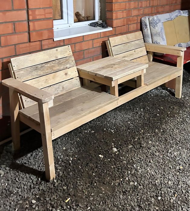 Лавочка со столом