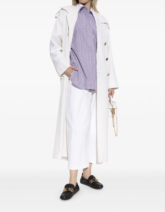 Белый Тренч Max Mara