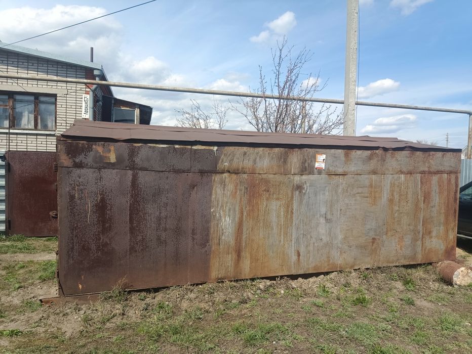 Гараж металлический