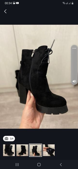 Продам женские сапоги батильоны