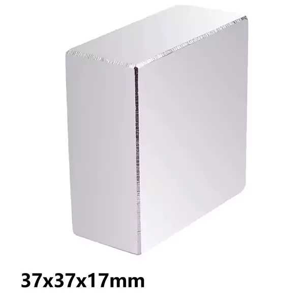 Неодимов магнит 37x37x17mm N52 neodimov magnit