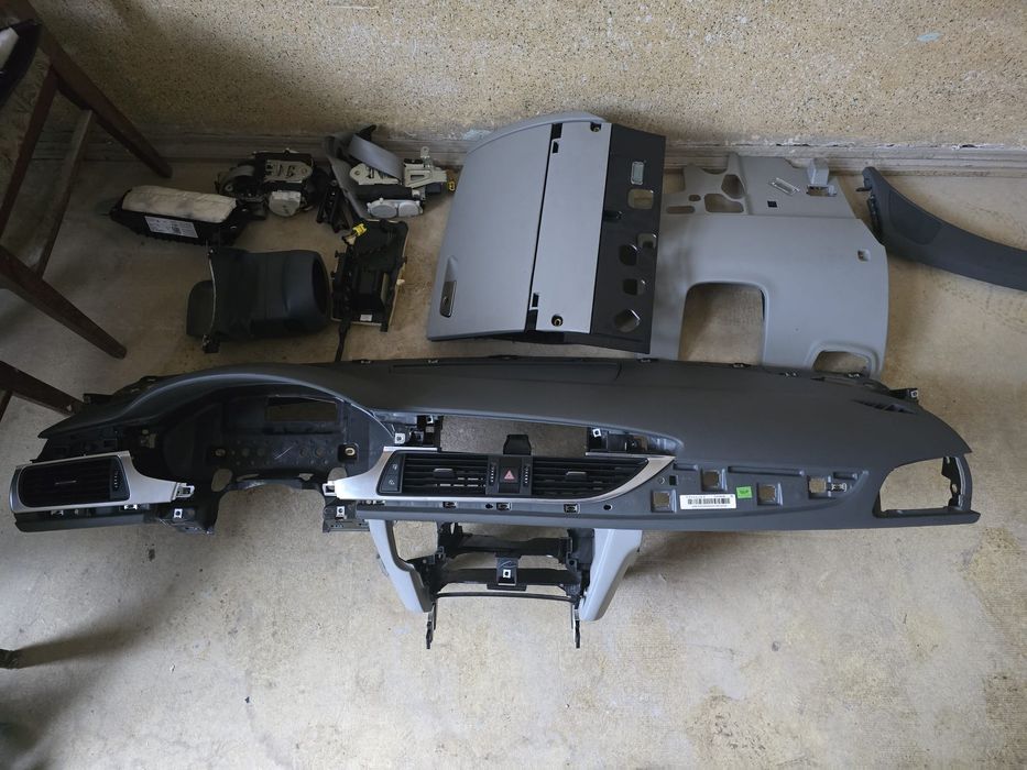 Tapiterie interior material gri Audi A6 C7 2013
