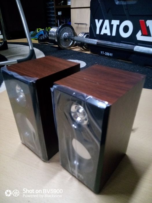 Boxe Laptop Desktop cu amplificare volum pe fir