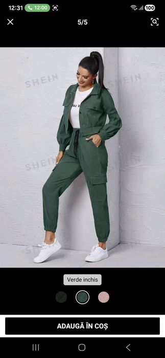 Trening set verde M