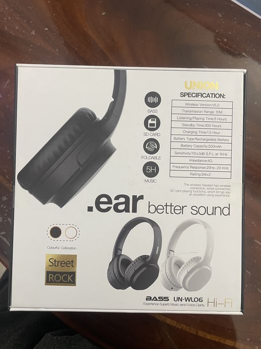 Бесправодные наушники