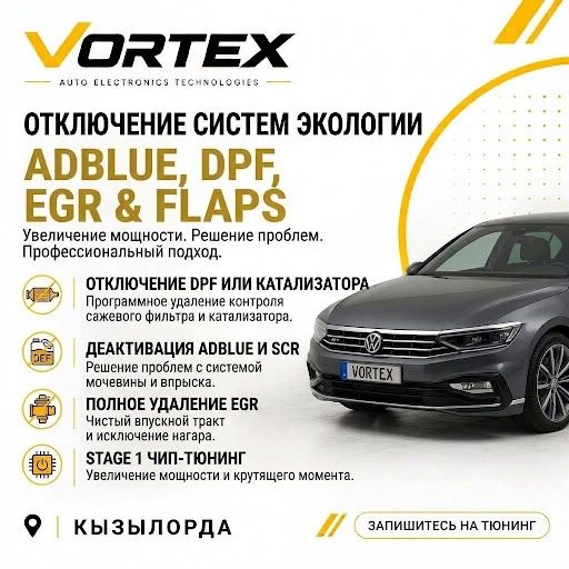 Чип-тюнинг Кызылорда | Stage 1 | ECU | Программирование ЭБУ — VORTEX