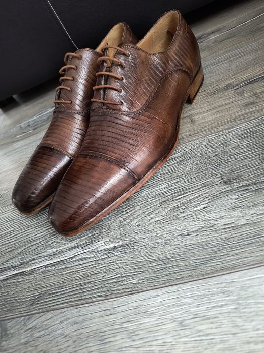 Pantofi din piele naturala mărimea 43, 5 culoare maro