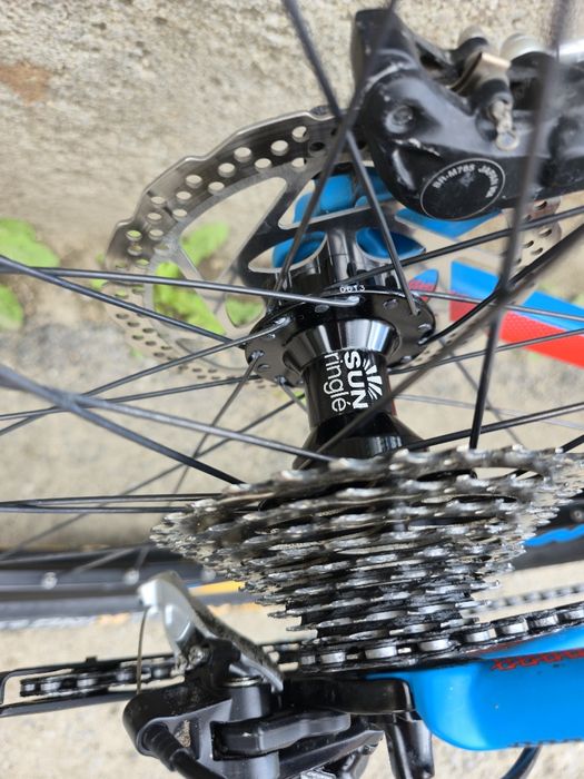 Карбонов Cube Reaction 29 цола L размер Full  XT Shimano Rockshox Reba Перфектен крос-кънтри велосипед