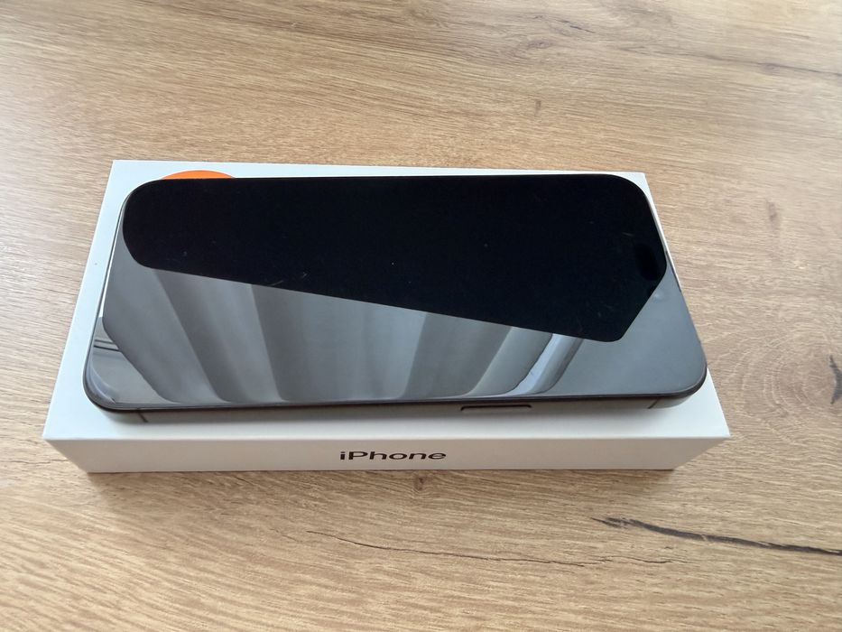 Iphone 15 pro max black 256gb