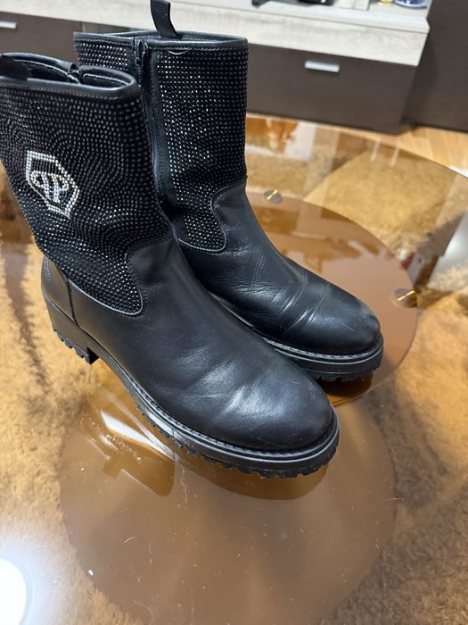 Philipp  Plein и Guess дамски боти ( # 39 и 40 ) Много добро състояние