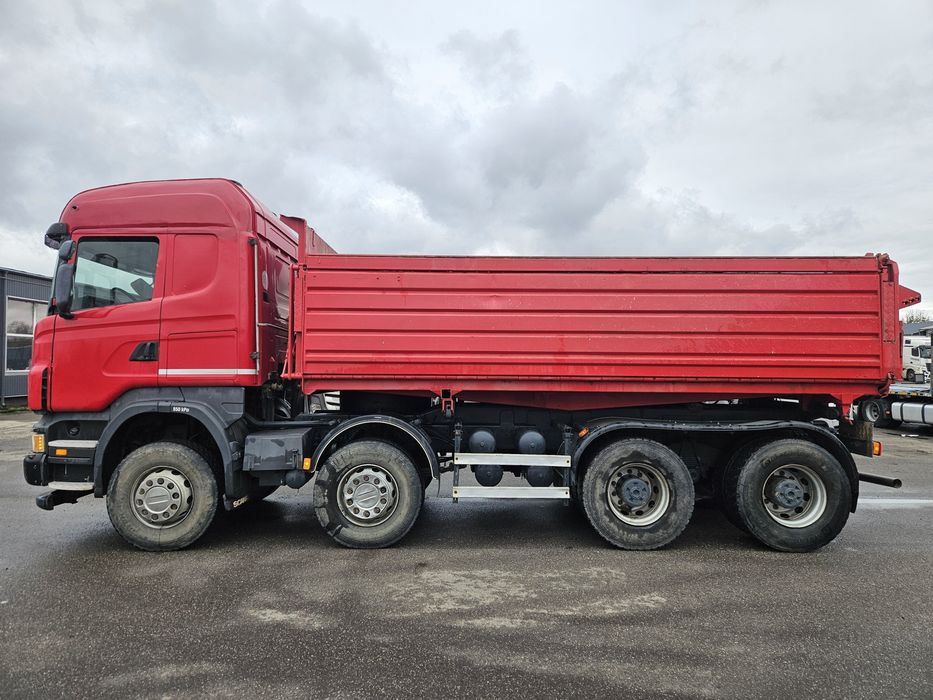 Vand Scania 8x4 Basculabil 2007 E4 Stare f buna