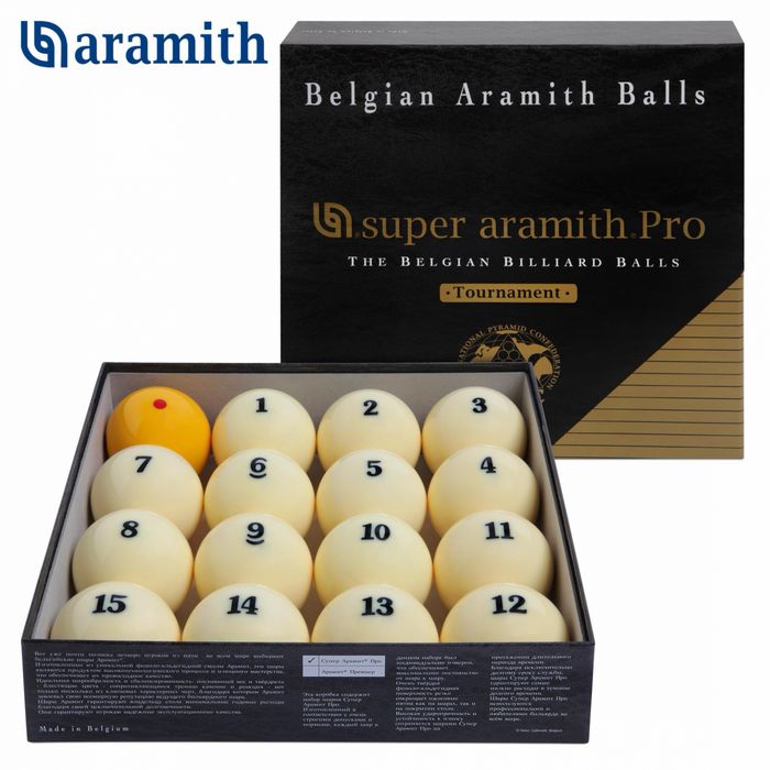 Aramith Шары 67mm оригинал для бильярда