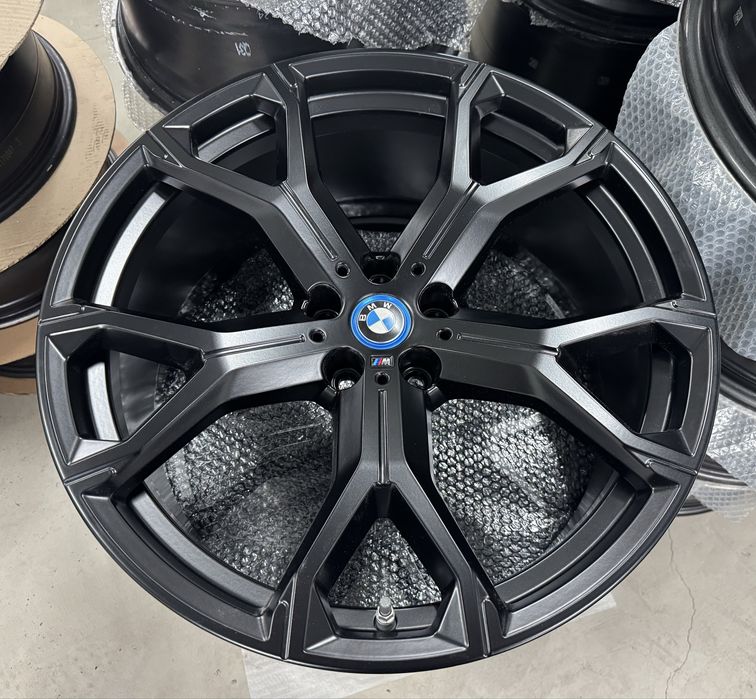 Jante Bmw X5 X6 R21 G05 G06 Originale 741M Negru Mat