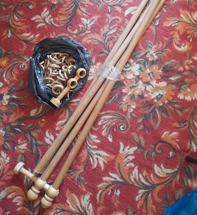 Гардина деревянная