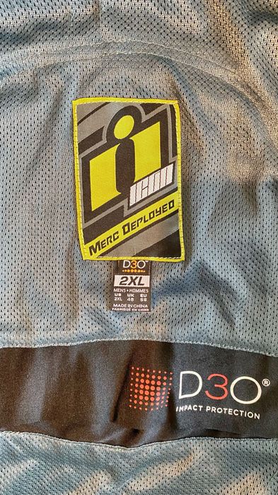 Моторджийско softshell яке ICON MERC DEPLOYED