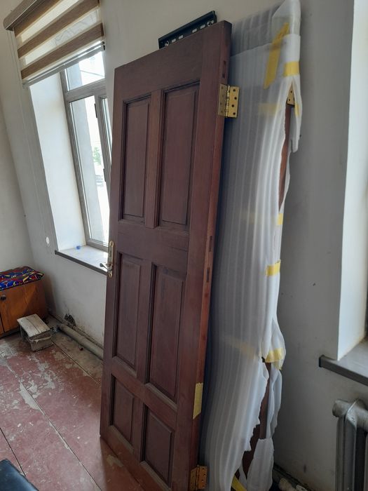 Дверь шпоновый 2 шт отличном состояние
