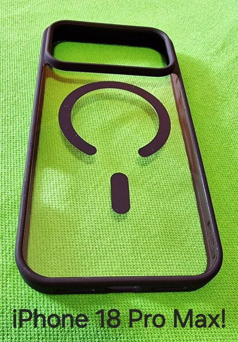 Husa Ultra Hybrid iPhone 18 Pro Max. Folie ecran,folie camere!