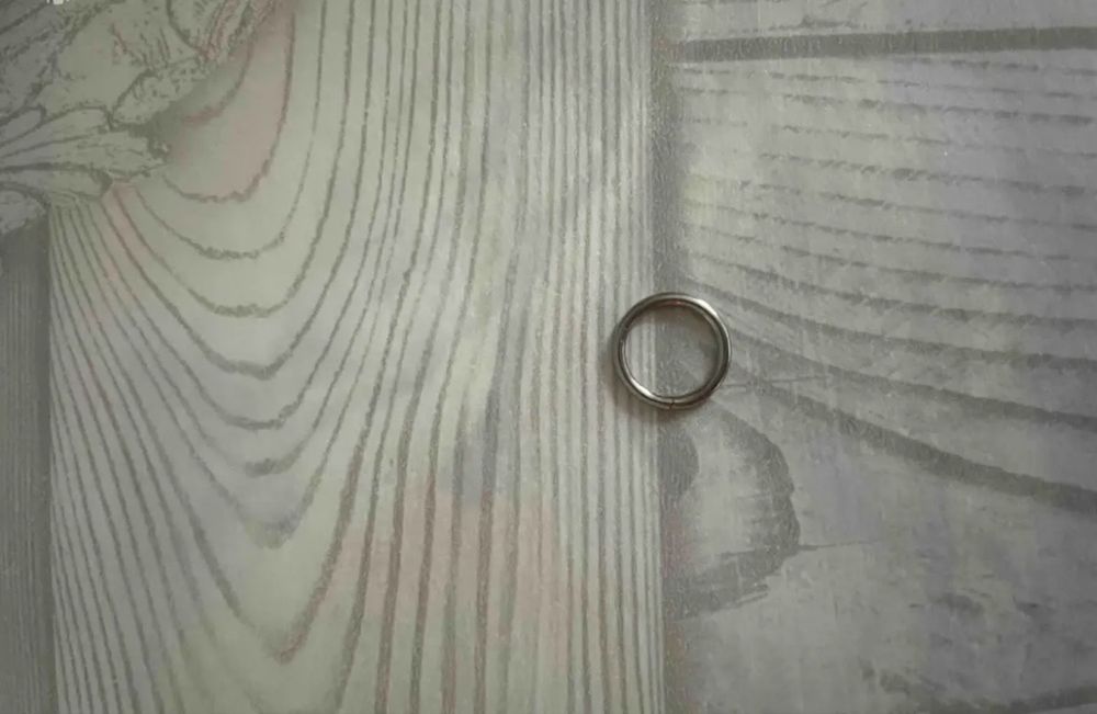 Пирсинг серьга  кликер