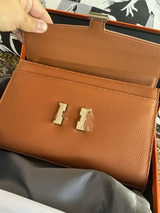 Мъжка чанта Hermes ест кожа