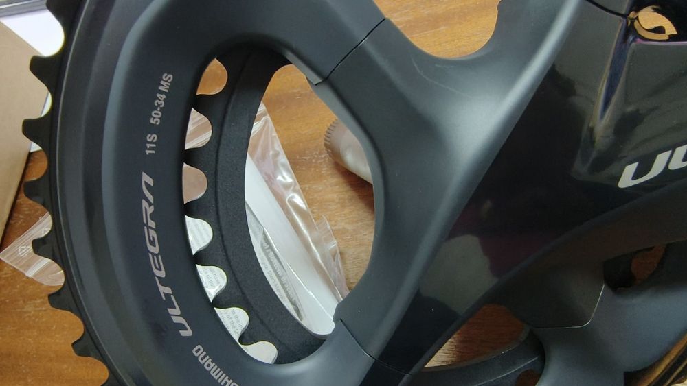 НОВИ Курбели Shimano Ultegra FC-R8000 53/39,52/36,50/34,46/36  172,5,1