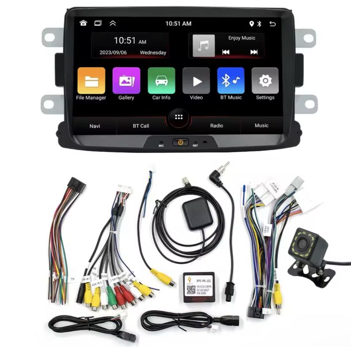 Navigatie Carplay fara fir Bluetooth Volkswagen VW Skoda +camera spate