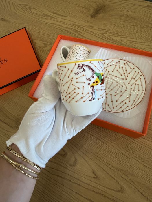 Hermes Hippomobile сет комплект за кафе