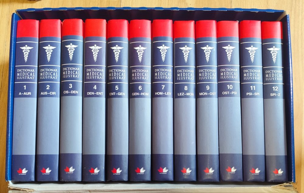 Dictionar medical ilustrat -12 volume