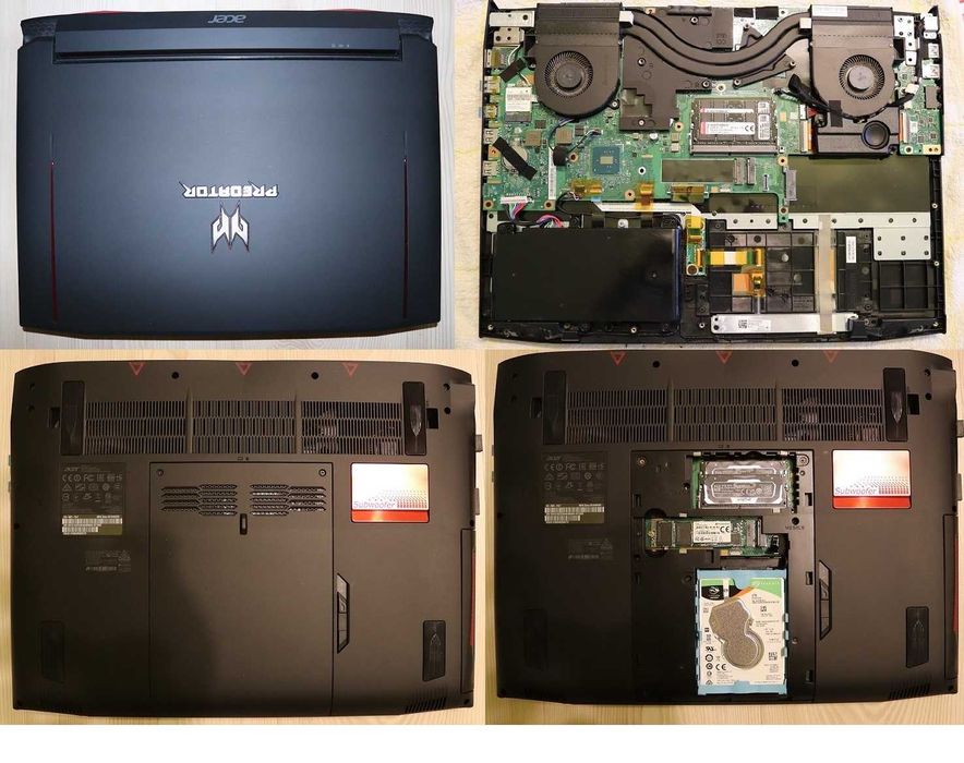 Laptop Gaming Acer Predator G9-593 i7 Gtx 1070
