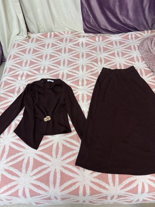 Двойка бордовый новый