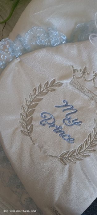 Конверт на выписку мальчика Турция