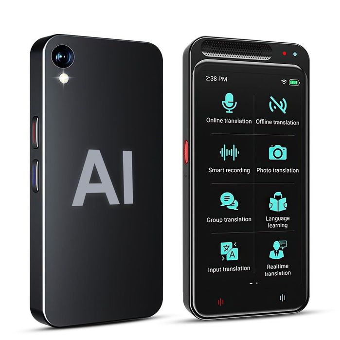 Dispozitiv Traducător AI 138 Limbi – Ecran de 4,1 Inch