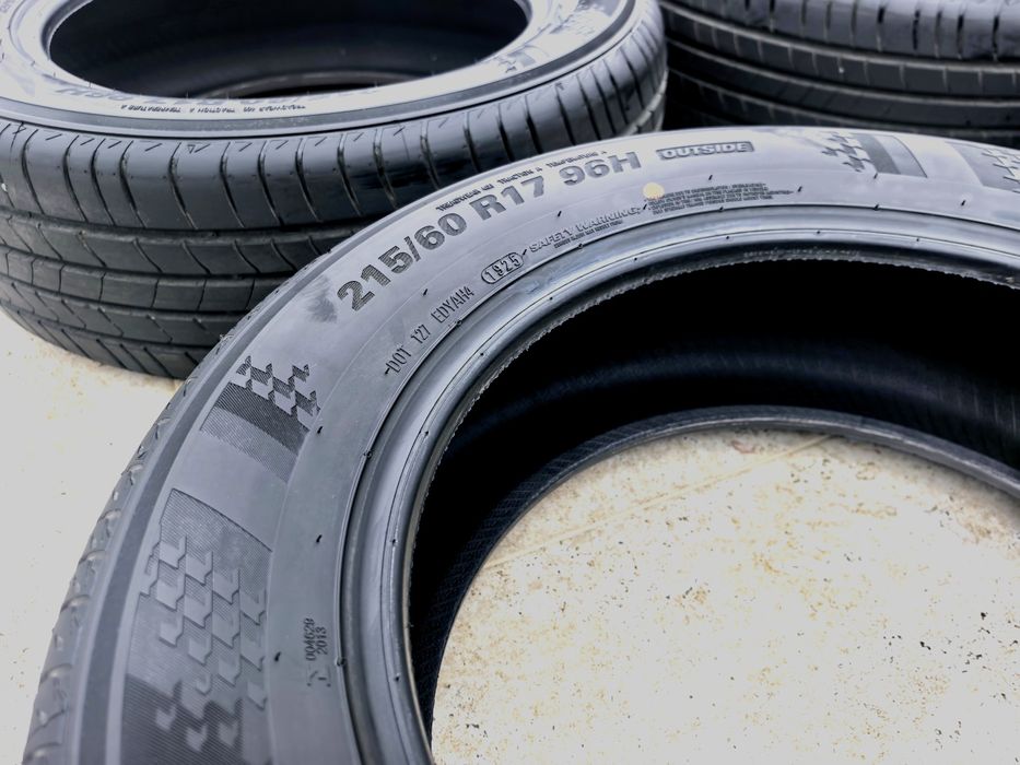 4бр ЛЕТНИ Kumho 215/60 R17 2025г КАТО НОВИ – 400км