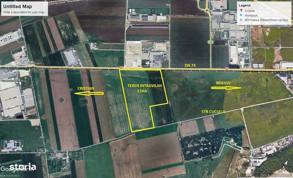 Teren intravilan str Cucului Brasov