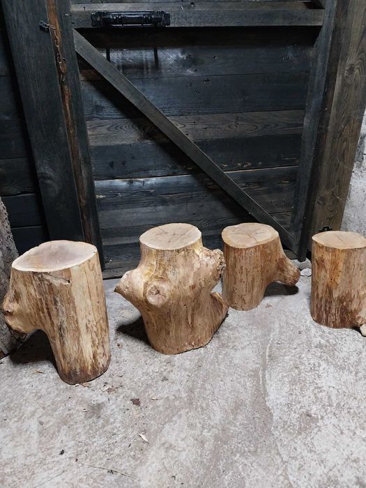 Дъбови трупчета за разсичане на кокали и месо