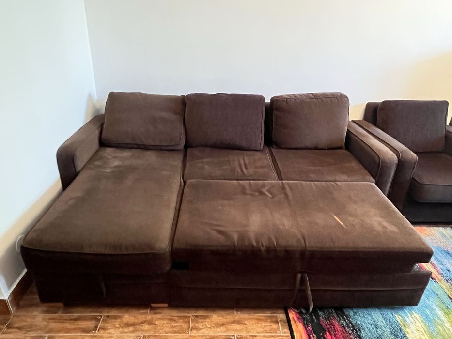 Canapea Extensibila + Fotoliu