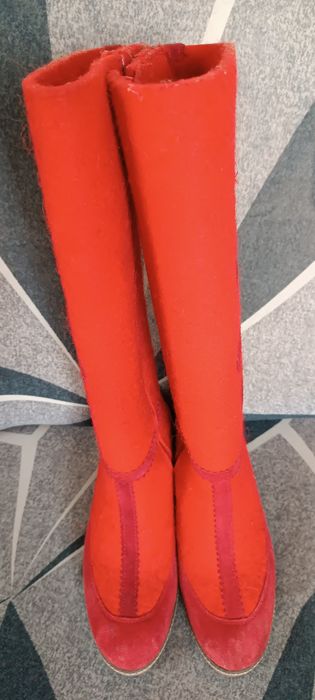 Сапожки -валенки .